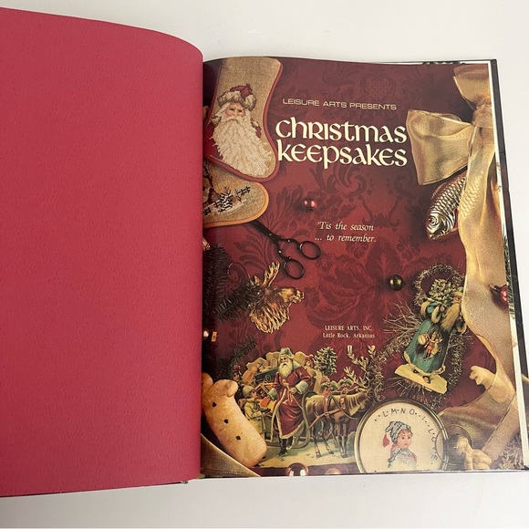 Christmas Keepsakes Book A Leisure Arts Publication Crosstitch Christmas Book 2 - Picture 8 of 16